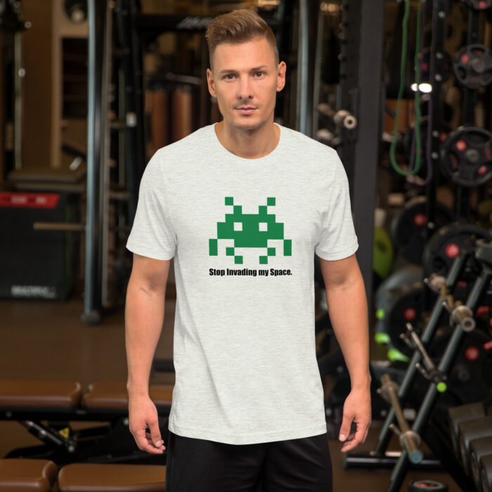 Galactic Personal Space: The 8-Bit Invader Tee - Image 3