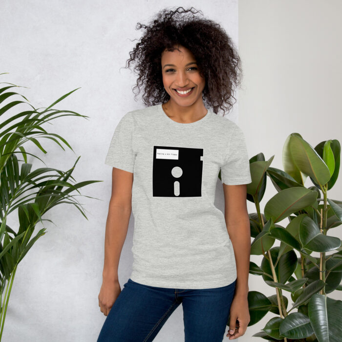 Retro Byte: The 'Feeling a bit Floppy' Tee - Image 4
