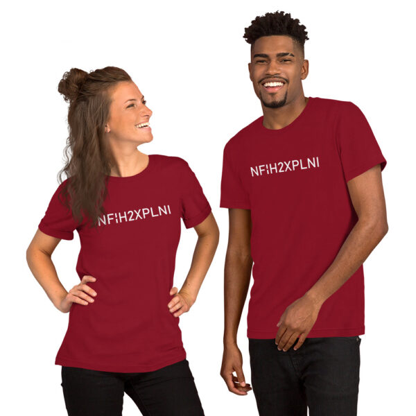 Insider Joke: The 'NFIIH2XPLNI' Mystery Tee