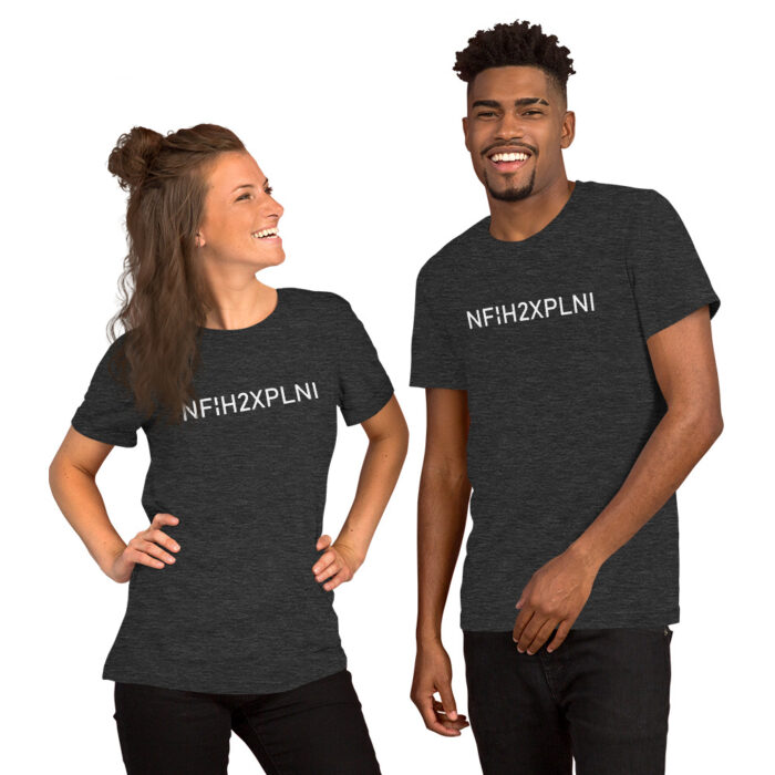 Insider Joke: The 'NFIIH2XPLNI' Mystery Tee - Image 6