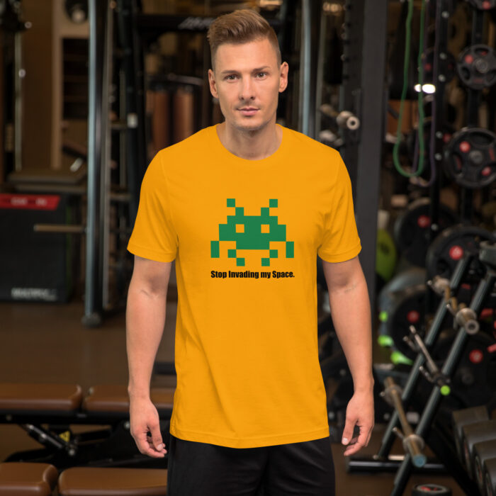 Galactic Personal Space: The 8-Bit Invader Tee - Image 2