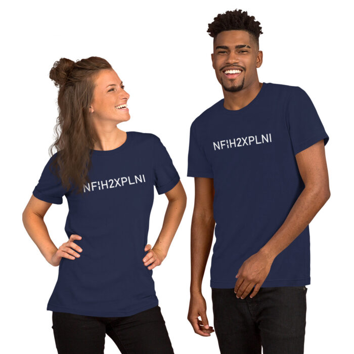 Insider Joke: The 'NFIIH2XPLNI' Mystery Tee - Image 3