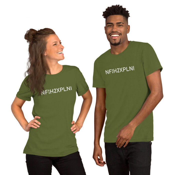 Insider Joke: The 'NFIIH2XPLNI' Mystery Tee - Image 7