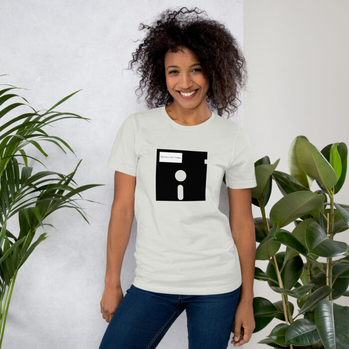 Retro Byte: The 'Feeling a bit Floppy' Tee - Image 5