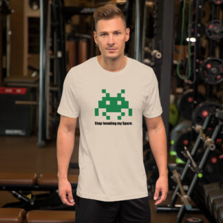 Galactic Personal Space: The 8-Bit Invader Tee