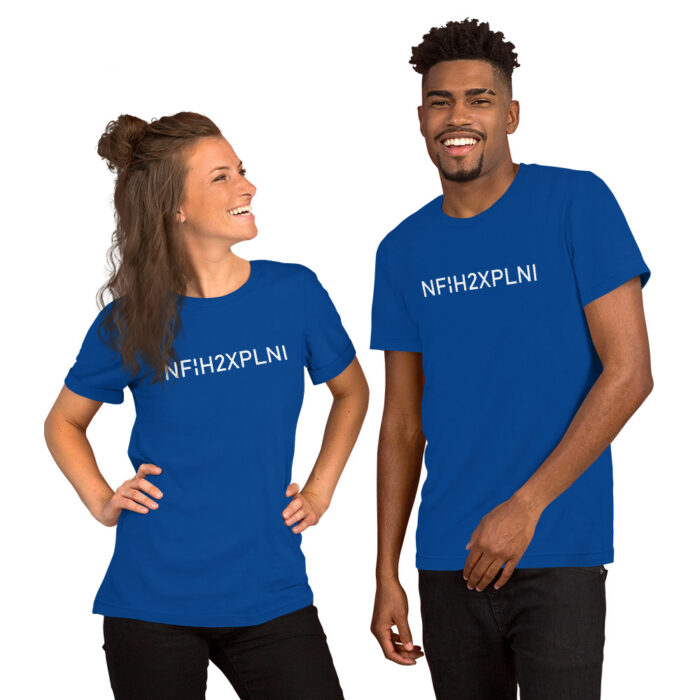 Insider Joke: The 'NFIIH2XPLNI' Mystery Tee - Image 5
